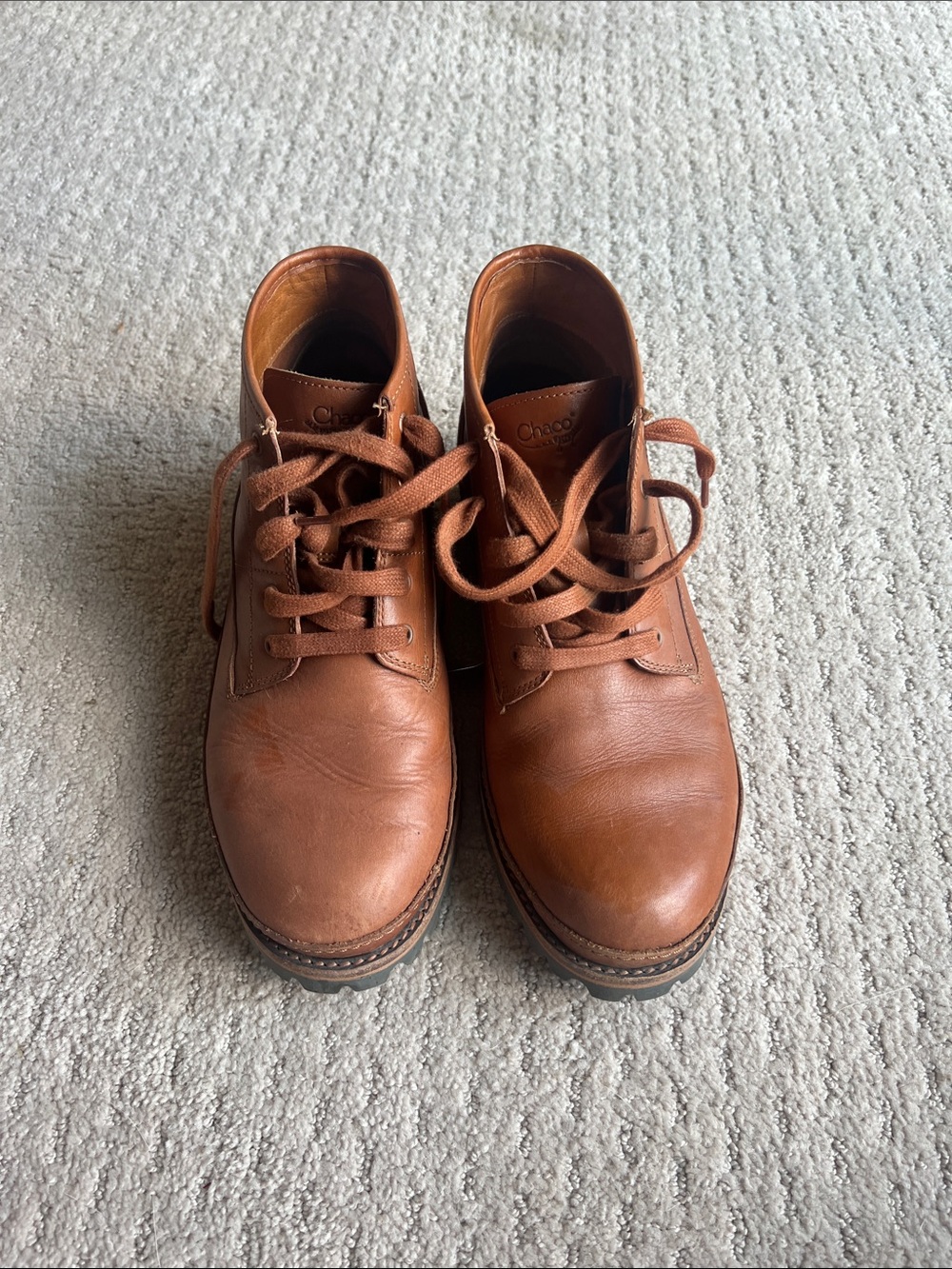Chaco Men's Chukka Boots in Chestnut Brown